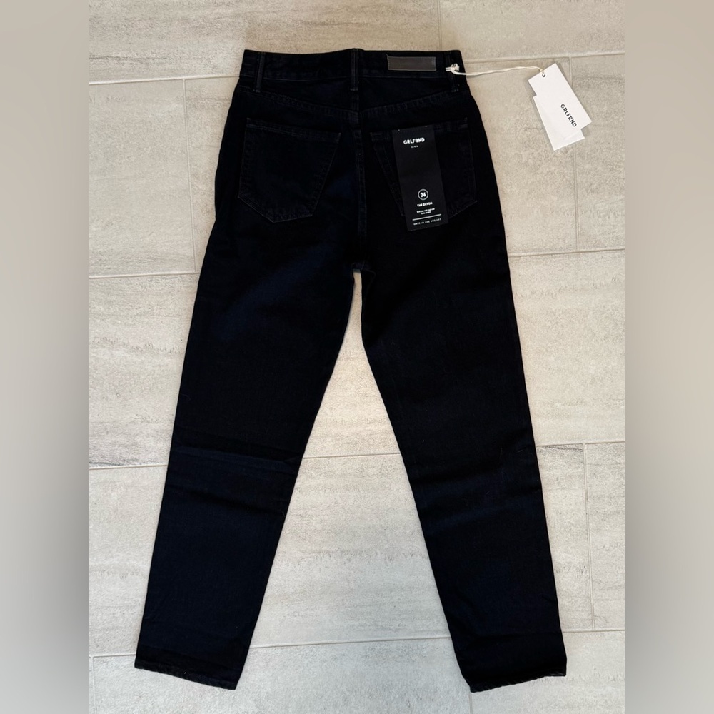 NWT - GRLFRND Woman’s Dark‎ Black Straight Jeans
(Listing #24) - Picture 7 of 7